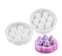 Generico Moule à Stocker I - 40G 48G, Coque Flexible Blanc Lait, Fournitures Professionnelles pour Amateur | Personnalisation du Jeu de société Création Artistique Durable Facile