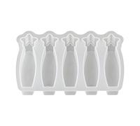 Generico Moule en silicone | Moule pour résine époxy en forme d'étoile avec souhaits de bons vœux - Décoration pour la maison, l'art manuel, l'artisanat, le savon et le bricolage créatif