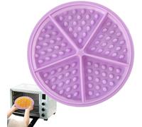 Generico Moule en silicone pour bol à gaufre, moule en silicone pour gaufres rondes | de cuisson pour - Machine à biscuits et chocolat, moule de de cuisson antiadhésif, i