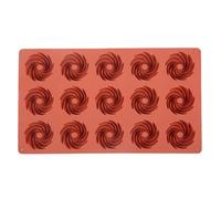 Genérico Moule en silicone pour chocolat - Moule à biscuits en forme de de 15 cavités | Petits moules en silicone pour mousse, plateau à dessert pour la cuisson, Ute