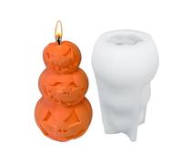 Generico Moule Halloween | Moule en silicone pour mastic, modèle macabre à détachement facile pour décorations en résine époxy et projets artisanaux aromathérapie
