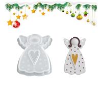 Generico Moule pour anges - moule en silicone | en résine, flûte fille bijoux pendentif en Stàmpo pour fusion DIY décoration de gâteau artisanal création de miroir