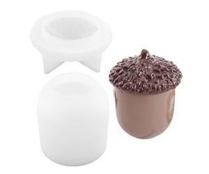 Generico Moule pour boîte de rangement - Silicone en forme de pignons créatifs | Moule réutilisable pour boîte à pendentif à libération facile | en silicone pour bocal à faire -par -Te PE