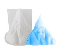 Generico Moules de Moulage en résine époxy | Kit de Moule à Bougie en Silicone | Moule Flexible Durable avec Fonction de libération Facile Lisse | Idéal pour Produire des Bougies Prof