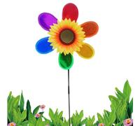Generico Moulin à - Moulinet réfléchissant pour pelouse 63 cm, Moulin A de jardin | Idéal pour ameublement extérieur, patio, cour, pelouse, jardin, été, maison de colonie, style rustique