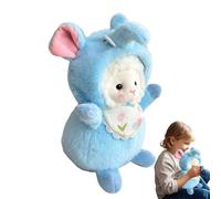 Genérico Mouton en peluche, petit agneau, mignon jouet pour fille et garçon de 25 cm pour anniversaire, Pâques, salon ou chambre