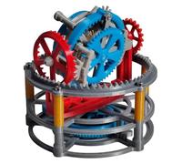 Genérico Mouvement d'horloge Imitation Tourbillon imprimé en 3D, kit de modèle d'assemblage mécanique en Plastique 3D pour Adultes, Jouet de Bureau Scientifique en décoration Artisanale, Cadeaux