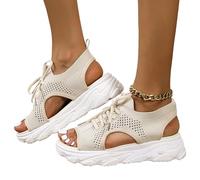 Generico Muffin Sandales | Sandales Muffin avec Découpe Causale - avec Plateau d'Été pour Femme pour Libre en Voyage