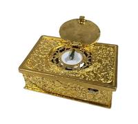 Generico Music Boxes for Women, Musical Boxes & Figurines, Vintage Music Box for Living Room, Three-Dimensional Embossed, Bedroom Table Shelf Lockers Bookshelves