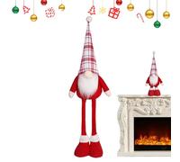 Generico Nains de Noël décoration nain sans visage | Jouet debout avec pieds télescopiques pour enfants, petits garçons et filles, cadeaux de Noël, d'anniversaire, fêtes, canapé