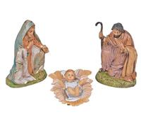 Generico Nativité 3 sujets Série cm 10 en PVC