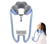 Generico Neck Pillow Phone Holder | 360 Degree Adaptable, 18,5 x 12 pouces Necck Holder To Reduce Neck Fatigue Body-Support Flexible Necck Pillow Phone Stand And Cell Phone Holders For Cell