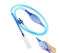 Generico Nettoyeur pour Aquarium,Pompe pour Nettoyage des Aquariums - Siphon avec pompe manuelle pour Poissons | pour étang fontaine habitation eau salée eau jardin cour