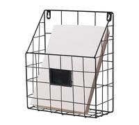 Genérico Newspaper Hanger Support mural 27 x 7 x 36 cm Élégant et stylish Wall Mounted Newspaper Hanger, Space-Enhancing Artistic Sense Storage Organizer, for Brochures, Books, Mail, And All Kinds Of