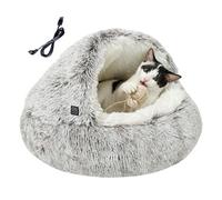 Generico Niche Chauffée pour Chats | Maison d'hiver pour Chatons | Lit d'hiver Chaud pour Chatons - pour Les Maîtres d'animaux Froid Maison Et Bureau Période De Récupération Abri pour Animaux