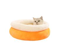 Genérico Niche pour chien douce, chaude et épaisse en peluche - Lit chaud pour chats d'intérieur et chiens de petite, moyenne et grande taille, intérieur et extérieur