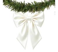 Genérico Noël en velours - 22 x 12,5 pouces, pré-noué | arbre | Clip antidérapant, design coupe-vent, texture douce qui ne se détache pas, décoration de couronnes, étagères et PU
