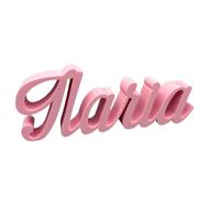 Generico Nom personnalisable imprimé en 3D, décoration pour fêtes ou maison Ilaria