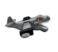 Genérico Nuclearo Dinossauro - Figurine articulée XL 14 x 16 cm - Collection officielle Brainrot Italian Memes - Avion avec tête T-Rex - Avion dinosaure - Collection Memes Italiens Brain Rot