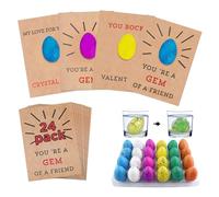 Generico Oeufs De Dinosaure - Ensemble De Fête Coloré, Jouets D'expansion Eau | Créer Des Œufs De Dinosaures Cultivables, Décoration De Jouets Pour Cadeau Éducatif, Ensemble D'oeufs
