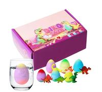Generico Oeufs de Dinosaure qui éclosent avec de l'eau,6 Pièces de Jouets,Oeufs pour Les Fêtes - Jeux pour les Activités Scolaires Fêtes D'été Chambre