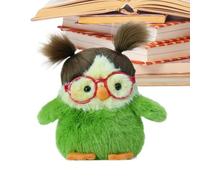 Genérico Oiseau en peluche - Poupée douce et portable en peluche pour filles, anniversaire, Noël, Pâques, Saint-Valentin, maison, chambre à coucher, maison