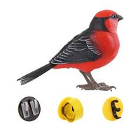 Genérico Oiseau parlant - Figurines d'oiseaux jouets, jouet interactif sensoriel réaliste pour décoration de bureau, bibliothèque, centre d'activités, salle