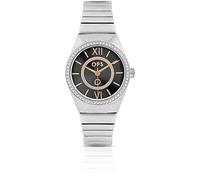 Generico Ops Objects Must Be OPSPW-897 Montre à quartz pour femme en acier argenté 30 mm