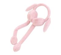 Generico Oreille unisexe en mouvement, oreille de lapin, chauffe-cigare mignon, bandeaux d'oreille en hiver/en plein air, cache-oreilles Coppoles D'hiver cache-oreilles, rose, Taille unique