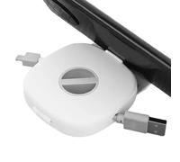 Genérico Organisateur de câbles de charge - avec support pour téléphone et rangement 2 en 1, gestionnaire de câbles et de chargeur | pour appareils électroniques USB écouteurs portables voyage bureau