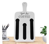 Generico Organisateur de dosettes de café, boîte à dosettes de café, porte murale vintage avec 14, pour coffee station, présentoir de garde-manger, hôtel, café, maison