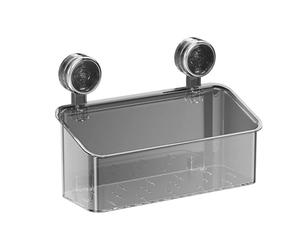 Generico Organisateur de douche A | étagère de rangement de salle de bain montée au mur | panier amovible sans perçage | support pour vidange à joint fort | pour évier de,