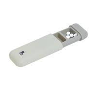 Generico Organisateur de pilules - Boîte à pilules de poche | Boîte à pilules 3 fois par jour | Chaste de pilule résistante à l'humidité | Organisateur de pilules légères | Boîte de pilule de voyage