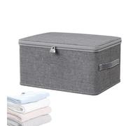 Genérico Organisateur de rangement verrouillable : boîte utilitaire sécurisée avec verrouillage | Boîte alimentaire protectrice pour sandwichs, vêtements, jeans, pulls, fournitures de voyage et