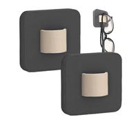 Genérico Organiseur mural pour lunettes de soleil - Support solaire auto-adhésif pour la maison et l'armoire | Ratch Rangement peu encombrant Organisateur résistant, entrée Cintres ex