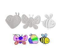 Genérico Ornements pour travaux manuels - Ensemble de peinture pour enfants fait à la main - Fournitures de peinture multifonction pour jeunes enfants, filles, étudiants et adolescents