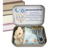 Genérico Orso Di Peluche - 2,36 Decoraioni A Forme Di Bambole avec Scatola E Biglietto - Orsacchiotto Peluche - Cadeau pour Halloween Bambini Compleanno San Natale Ragazze E Fidanzata