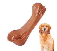 Genérico Os de jouet pour chien à mâcher - Compagnon pour massage des dents - Nettoyage des chiens - Pour les races moyennes et grandes jouets lançables intérieur extérieur jardin camping