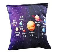 Generico Otto Planètes - Peluche pour poupées solaires de 35 cm - Doux Cuscno solaire rembourré, coussins à thème de l'espace, décorations éducatives pour la maternelle pour la salle de jeux studio