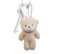 Generico Ours en Peluche - Bonhomme Souple Porte-clés, Pendentif en Forme d'ours en Peluche | pour Famille, Amis, garçon, Fille, collègues, Anniversaire, fête, Maison Voyage