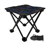 Generico Outdoor Folding Chair - Portable Lightweight Camping Chair with Storage Bag, Heavy Duty Support | Compact Foldable Stool For Backpacking, Hiking, Fishing, Sports, Beach, Art Sketching