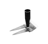 Genérico Outil de désherbage de jardin | Outil de déracinement double face - Râteau désherbeur multifonction amovible pour jardin pelouse patrio et