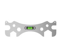 Generico Outil multi-clés - Clés de règle d'angle de douche,Outils d'entretien de salle de bain pour pomme de douche Installation de vis hexagonales