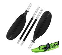 Genérico Pagaie de Kayak réglable | pagaie Double pour Planche de lac | Outil pagaie démontable en d'aluminium Double tête pour Sports Nautiques entraînement Adulte Adolescent lac rivière