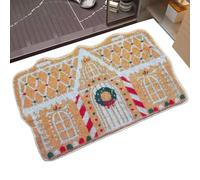 Genérico Paillasson de Noël - Paillasson de Noël en plein air, tapis d'hiver antidérapant | Décoration de bienvenue de Noël, entrée intérieure et extérieure, utilisation domestique, utilisation de