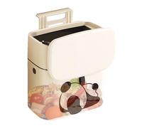 Generico Panier à compost d'armoires - panier de rebut, cuisine | Peut boîte de cuisine sur le couvercle de balançoire, sous la poubelle de l'évier, poubelles de nourriture contre