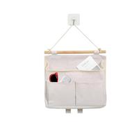 Generico Panier à suspendre sur la garde-robe - sac de rangement pour accrocher au mur pour la porte | Paniers de rangement réutilisables à accrocher au mur avec poches de placard, maison