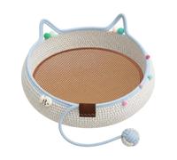 Generico Panier interactif pour chat en corde de coton tressé à la main