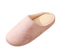 Generico Pantoufles à fourrure pour femme en peluche chaude confortables pour la maison d'hiver, antidérapantes, poilues, pantoufles de chambre d'hôtes thermiques à mémoire de forme, Sliders