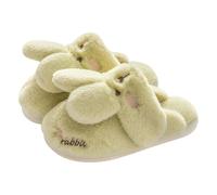 Generico Pantoufles Pour Femme Poilu D'hiver Fermé Devant Pantoufles De Maison Doux Chaud Confortable Pantoufles De Chambre Fluffy Silencieux À Mémoire De Mousse À Mémoire Chaussures Invités Lavables
